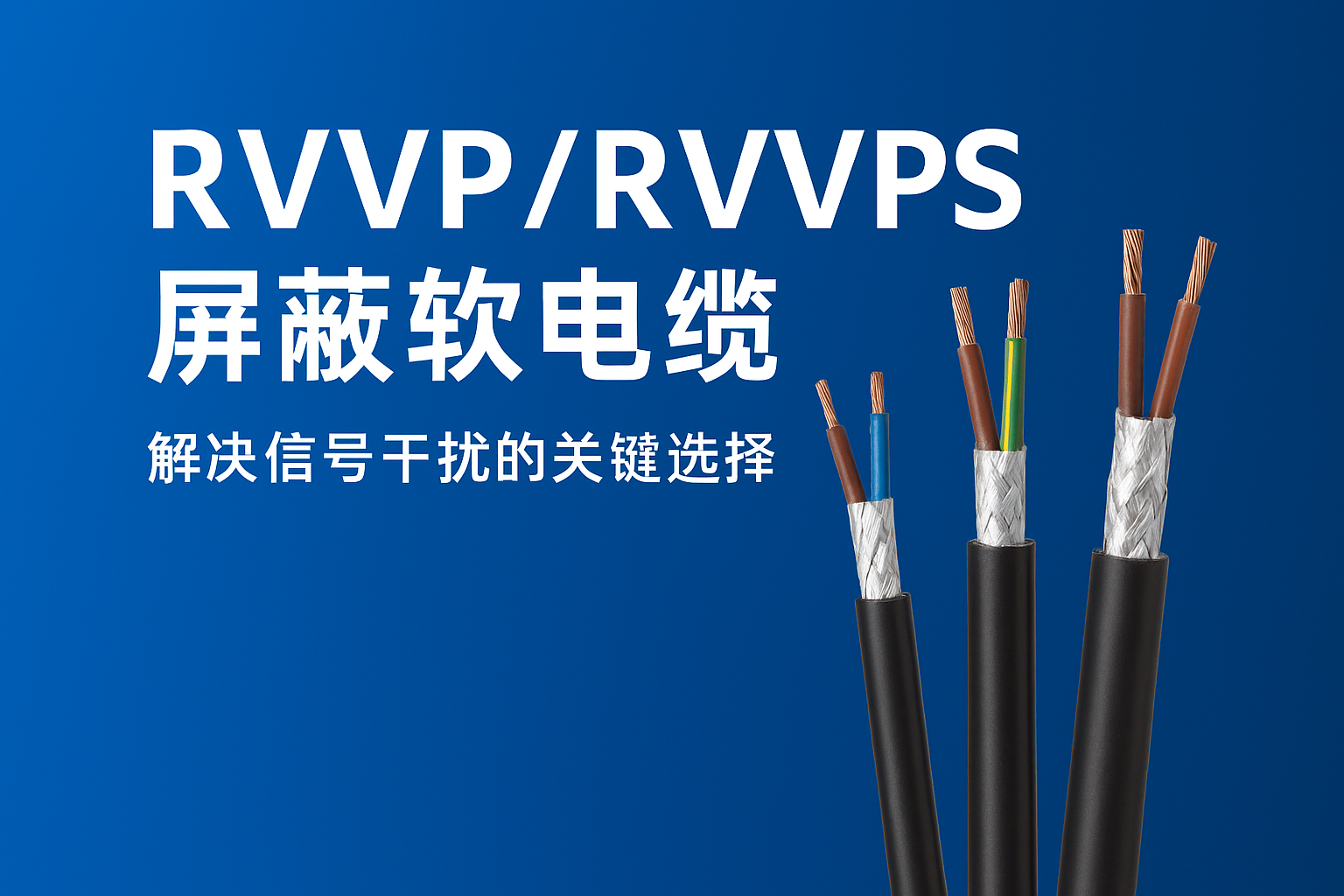 RVVP/RVVPS屏障软电缆：：解决信号滋扰的要害选择